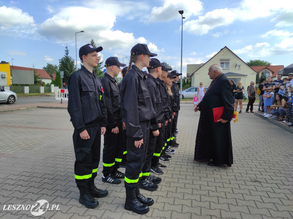 Ślubowanie w OSP Leszno-Gronowo