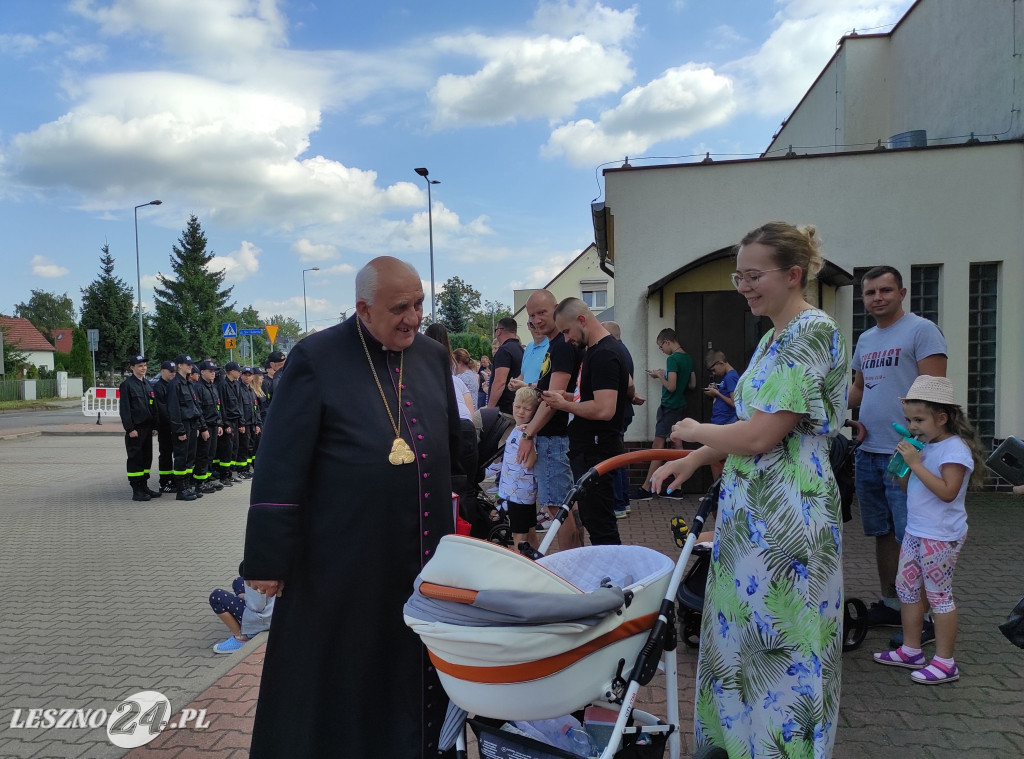 Ślubowanie w OSP Leszno-Gronowo