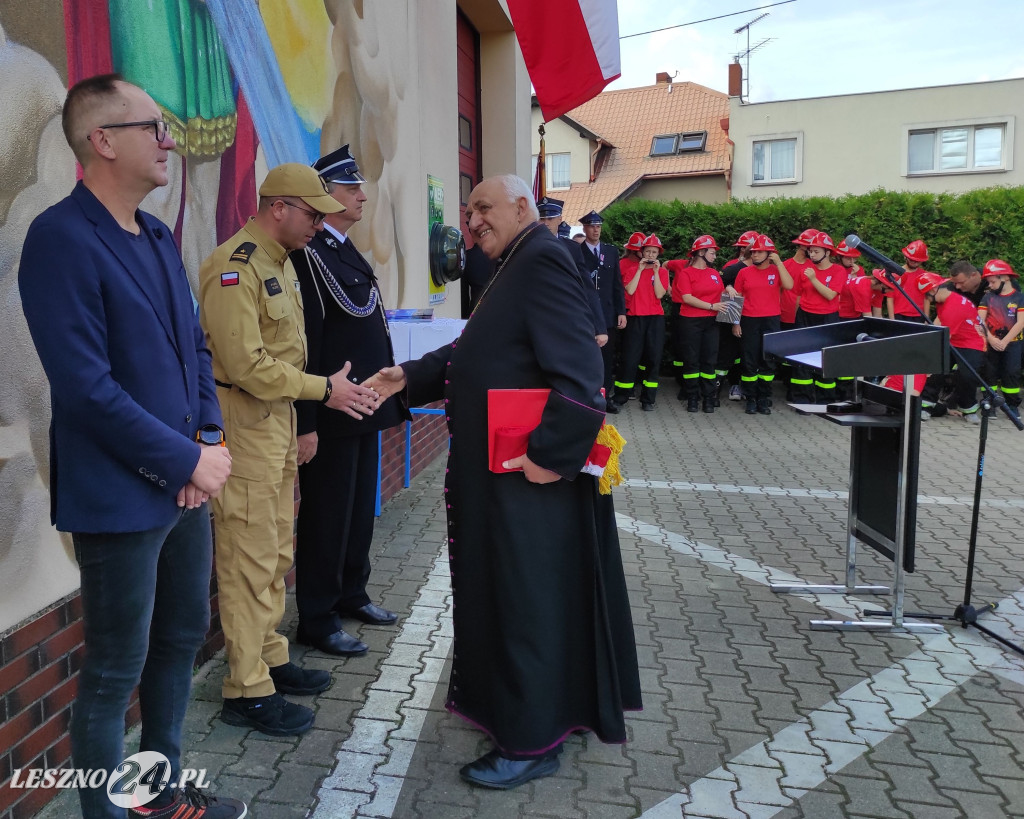 Ślubowanie w OSP Leszno-Gronowo