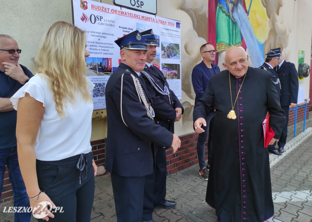 Ślubowanie w OSP Leszno-Gronowo