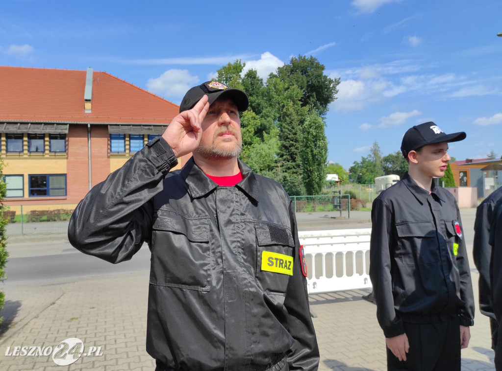 Ślubowanie w OSP Leszno-Gronowo