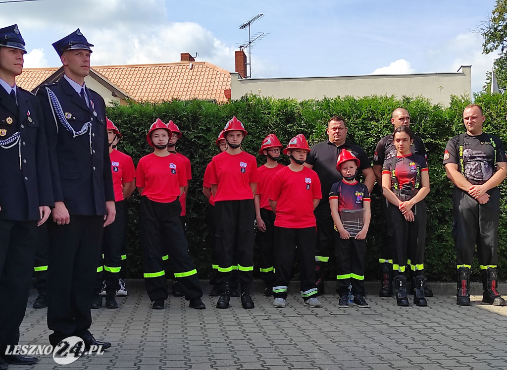 Ślubowanie w OSP Leszno-Gronowo
