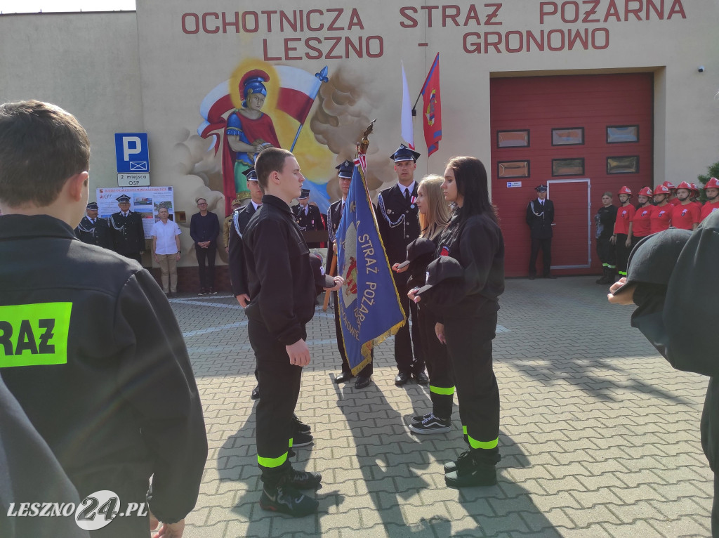 Ślubowanie w OSP Leszno-Gronowo