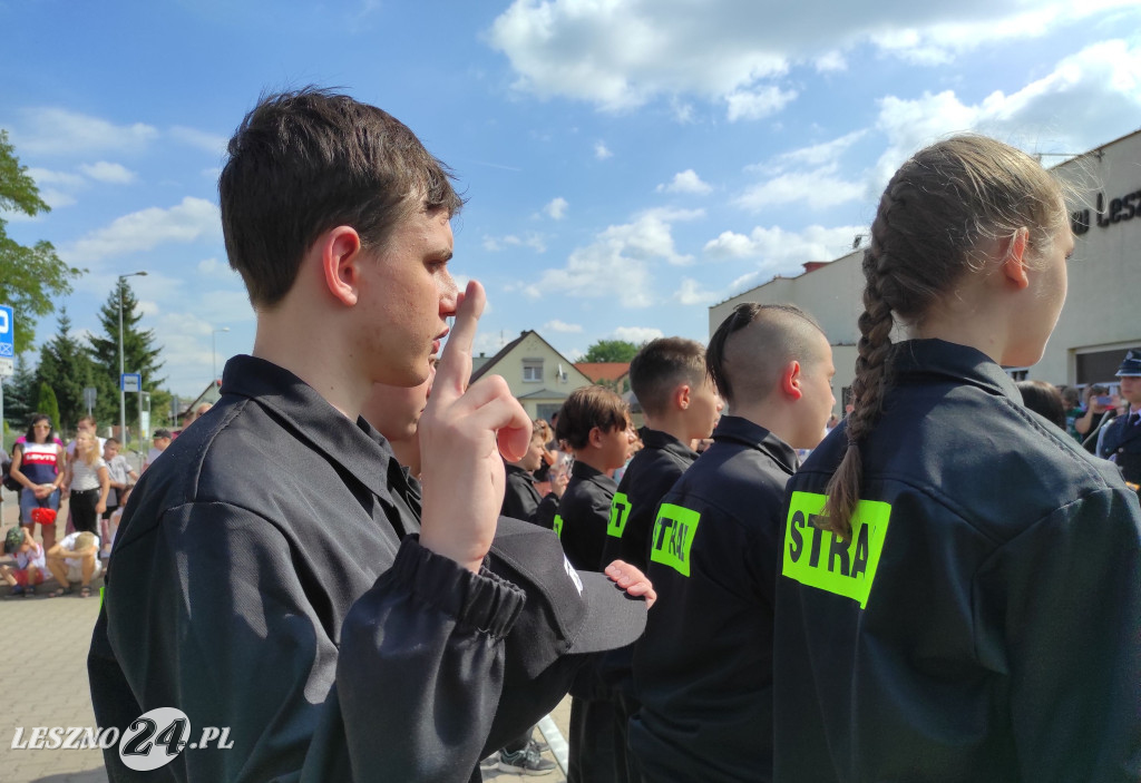 Ślubowanie w OSP Leszno-Gronowo