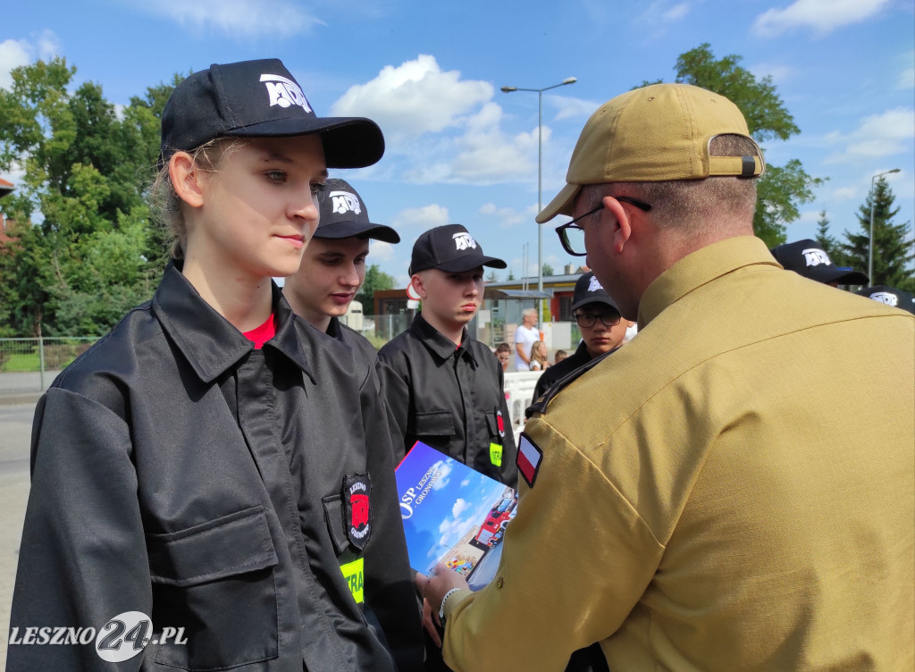 Ślubowanie w OSP Leszno-Gronowo