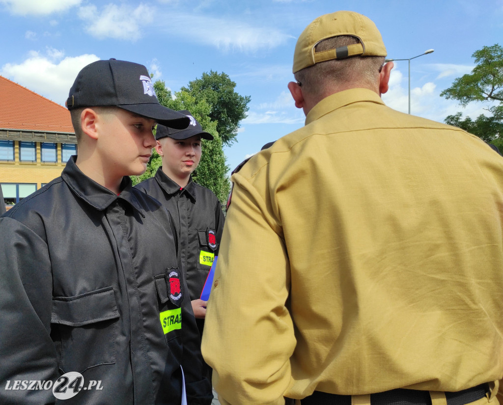 Ślubowanie w OSP Leszno-Gronowo