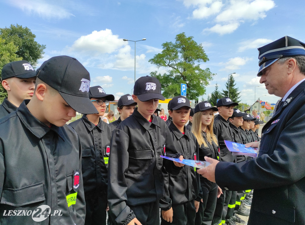 Ślubowanie w OSP Leszno-Gronowo