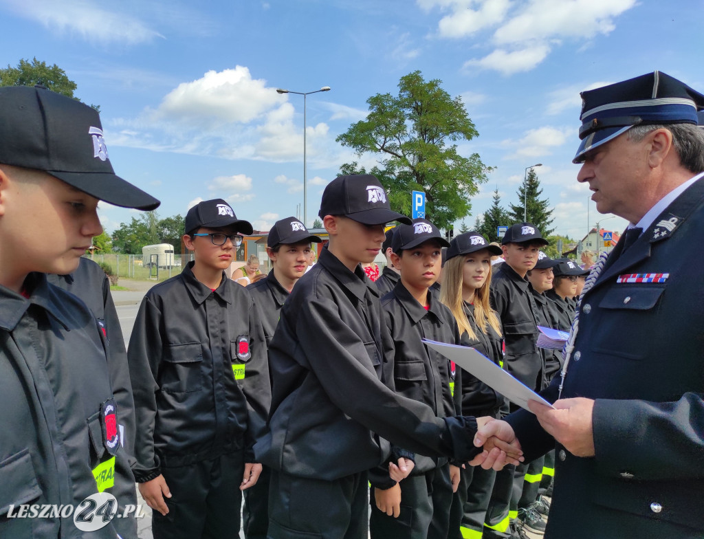 Ślubowanie w OSP Leszno-Gronowo