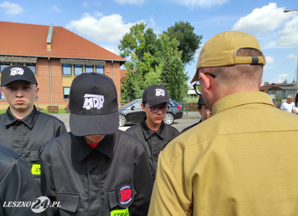 Ślubowanie w OSP Leszno-Gronowo