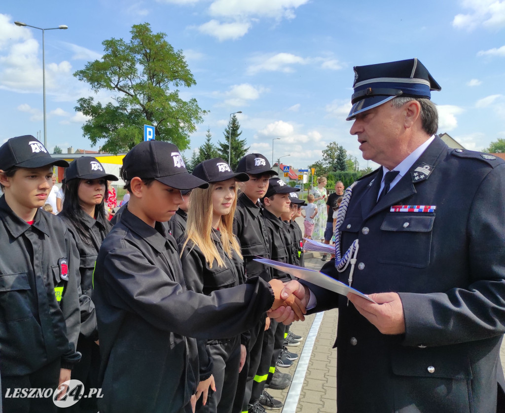 Ślubowanie w OSP Leszno-Gronowo