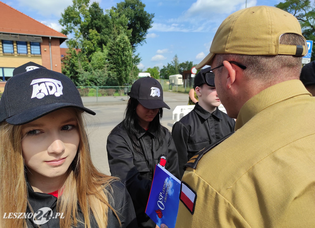 Ślubowanie w OSP Leszno-Gronowo