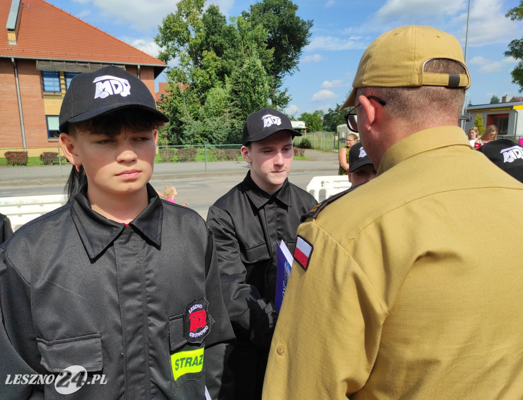 Ślubowanie w OSP Leszno-Gronowo