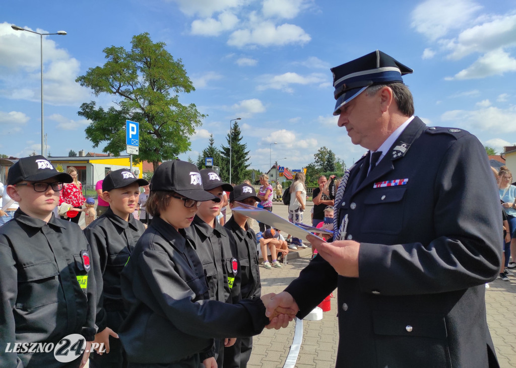 Ślubowanie w OSP Leszno-Gronowo