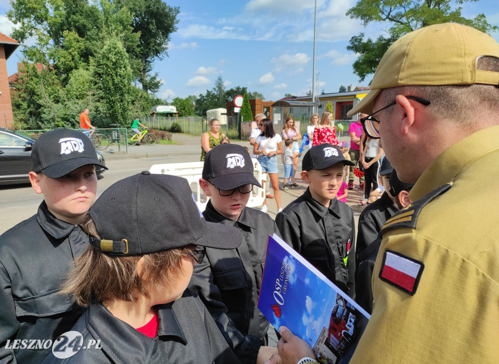 Ślubowanie w OSP Leszno-Gronowo