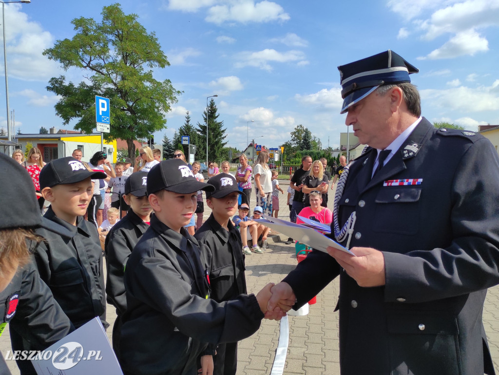 Ślubowanie w OSP Leszno-Gronowo