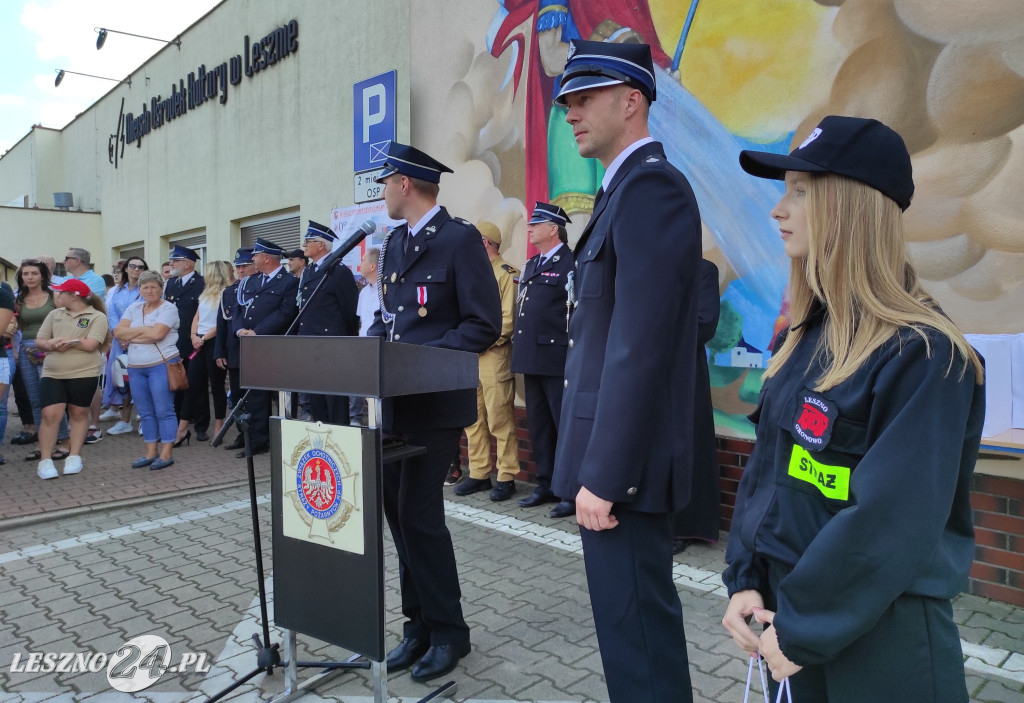 Ślubowanie w OSP Leszno-Gronowo