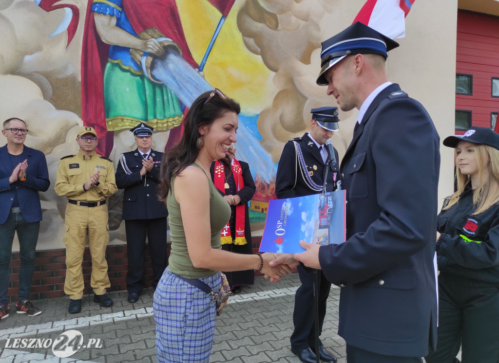 Ślubowanie w OSP Leszno-Gronowo