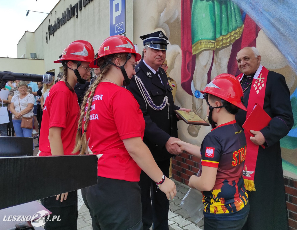 Ślubowanie w OSP Leszno-Gronowo