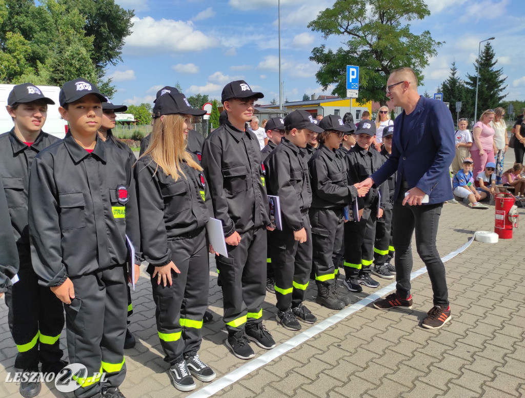 Ślubowanie w OSP Leszno-Gronowo