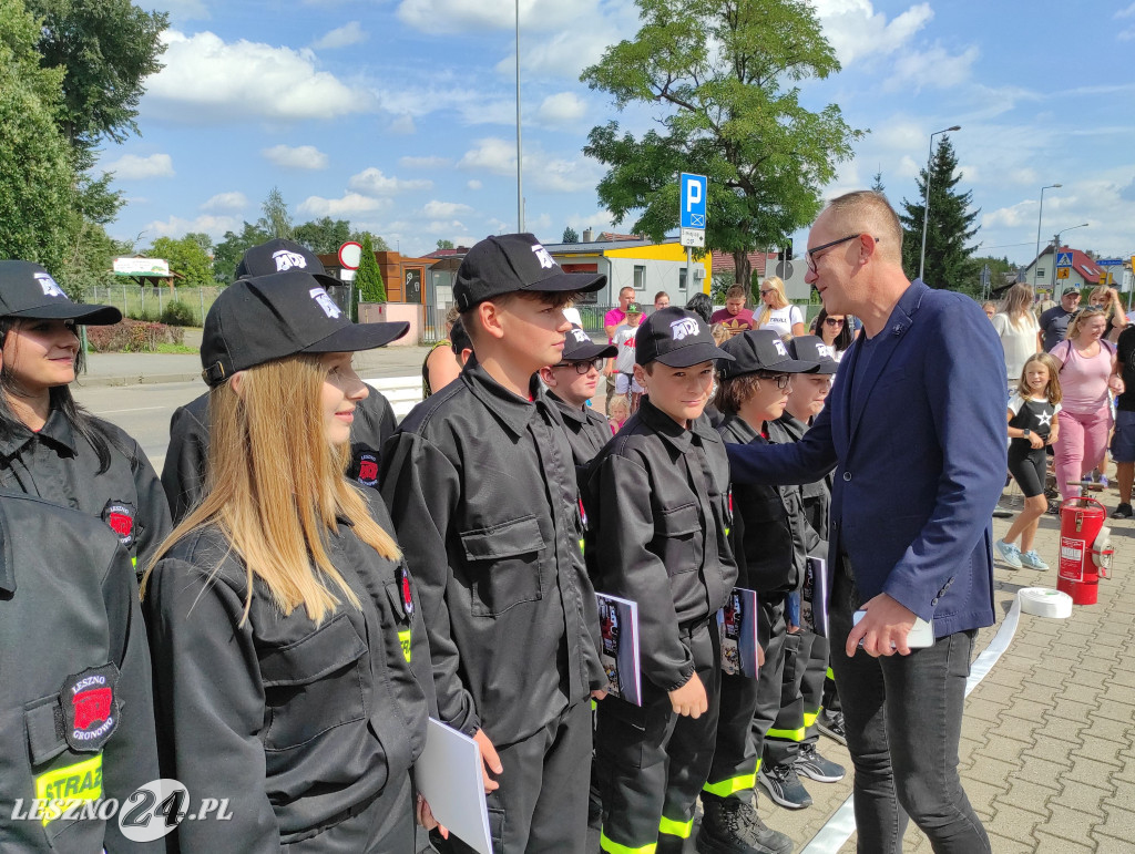 Ślubowanie w OSP Leszno-Gronowo