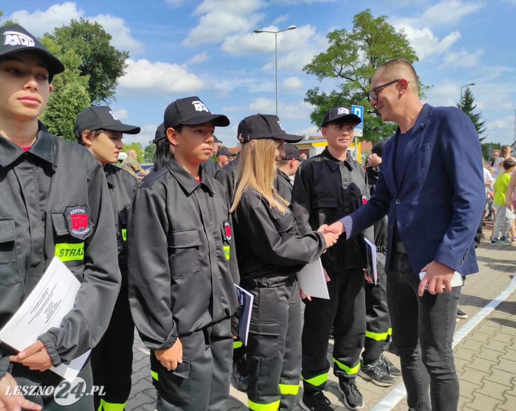 Ślubowanie w OSP Leszno-Gronowo