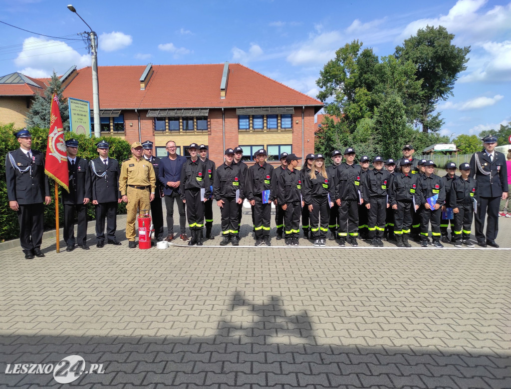 Ślubowanie w OSP Leszno-Gronowo