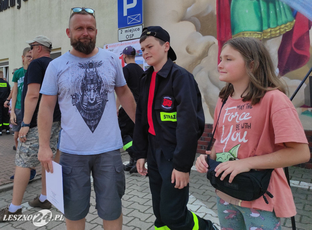 Ślubowanie w OSP Leszno-Gronowo