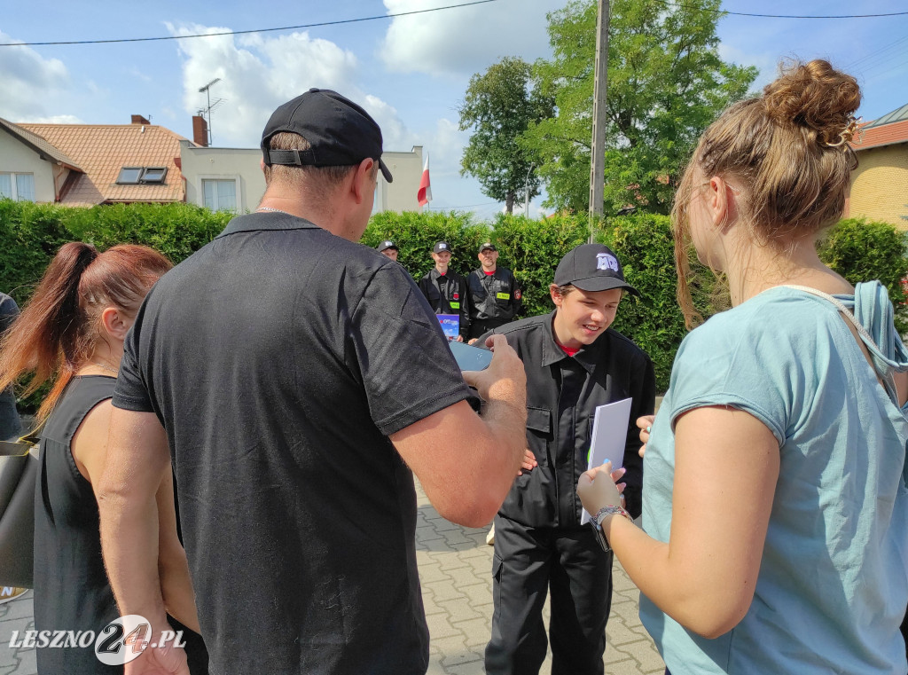 Ślubowanie w OSP Leszno-Gronowo