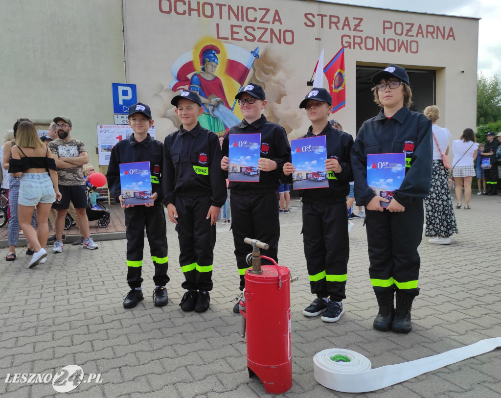 Ślubowanie w OSP Leszno-Gronowo