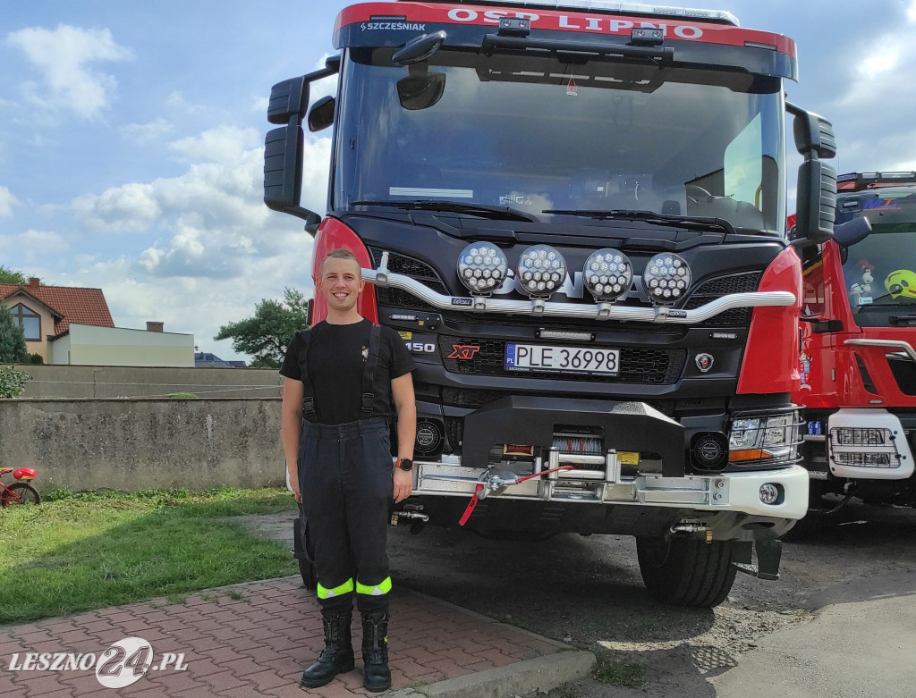 Ślubowanie w OSP Leszno-Gronowo