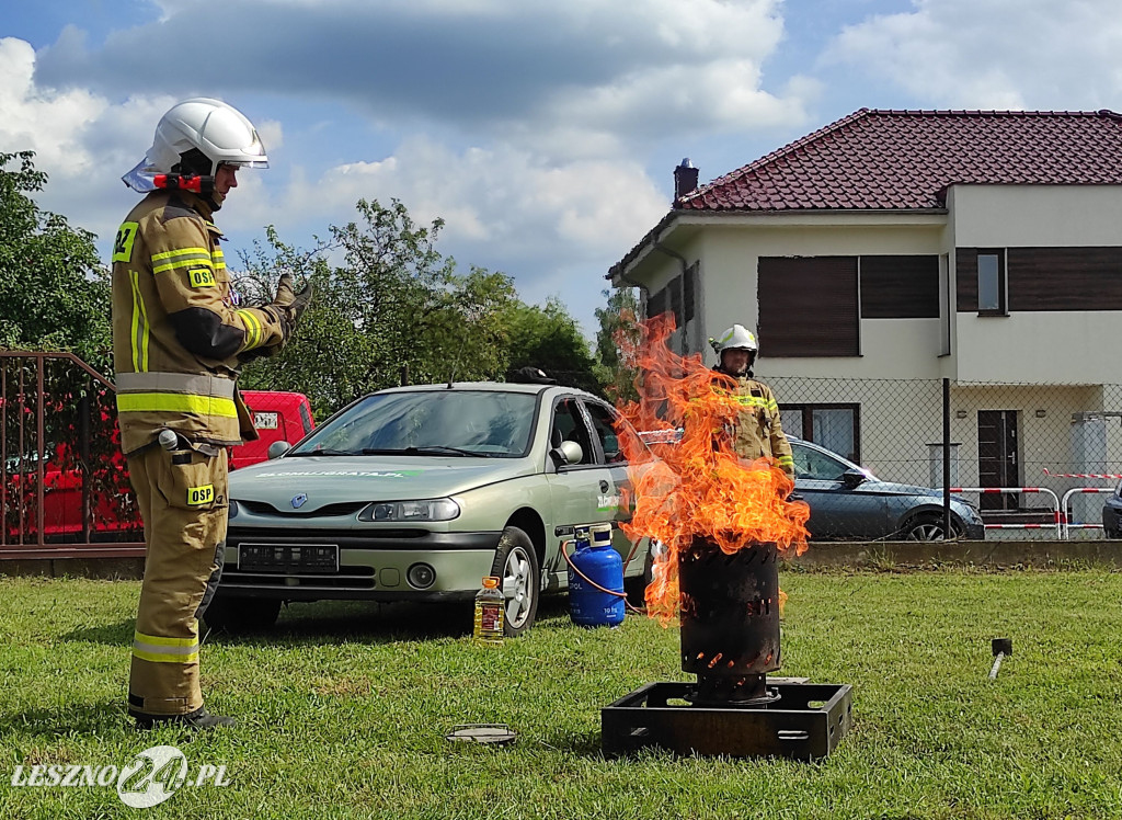 Ślubowanie w OSP Leszno-Gronowo