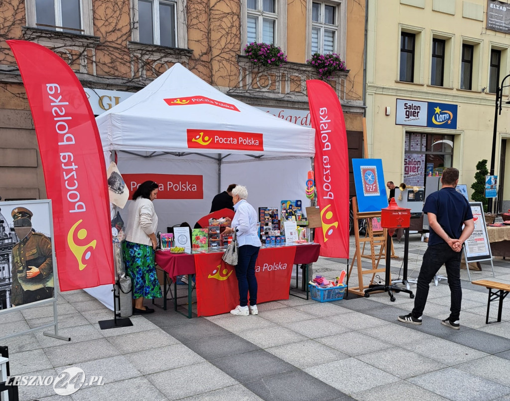 Pierwsza poczta helikopterowa w Lesznie
