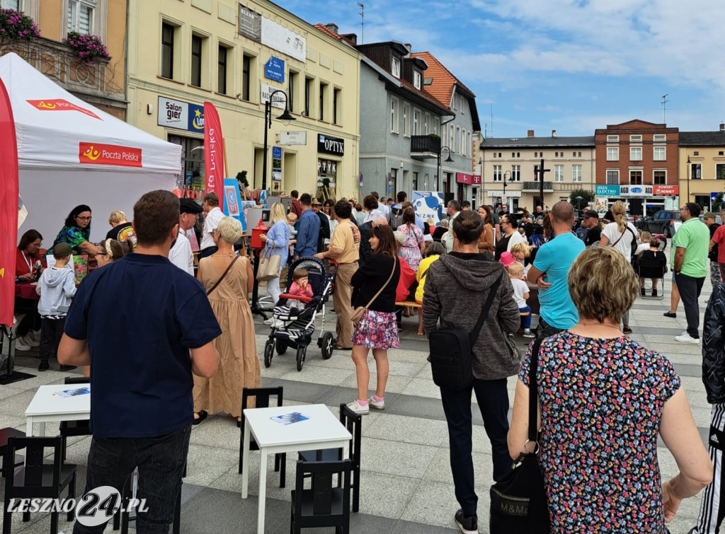 Pierwsza poczta helikopterowa w Lesznie