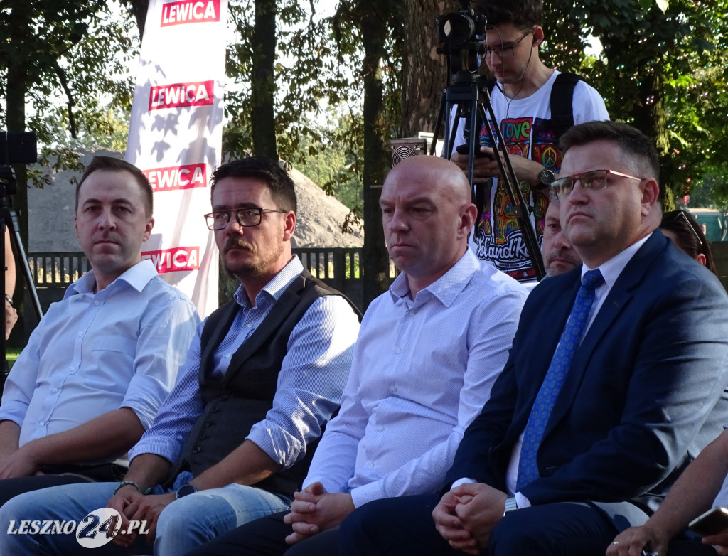 Włodzimierz Czarzasty w Lesznie