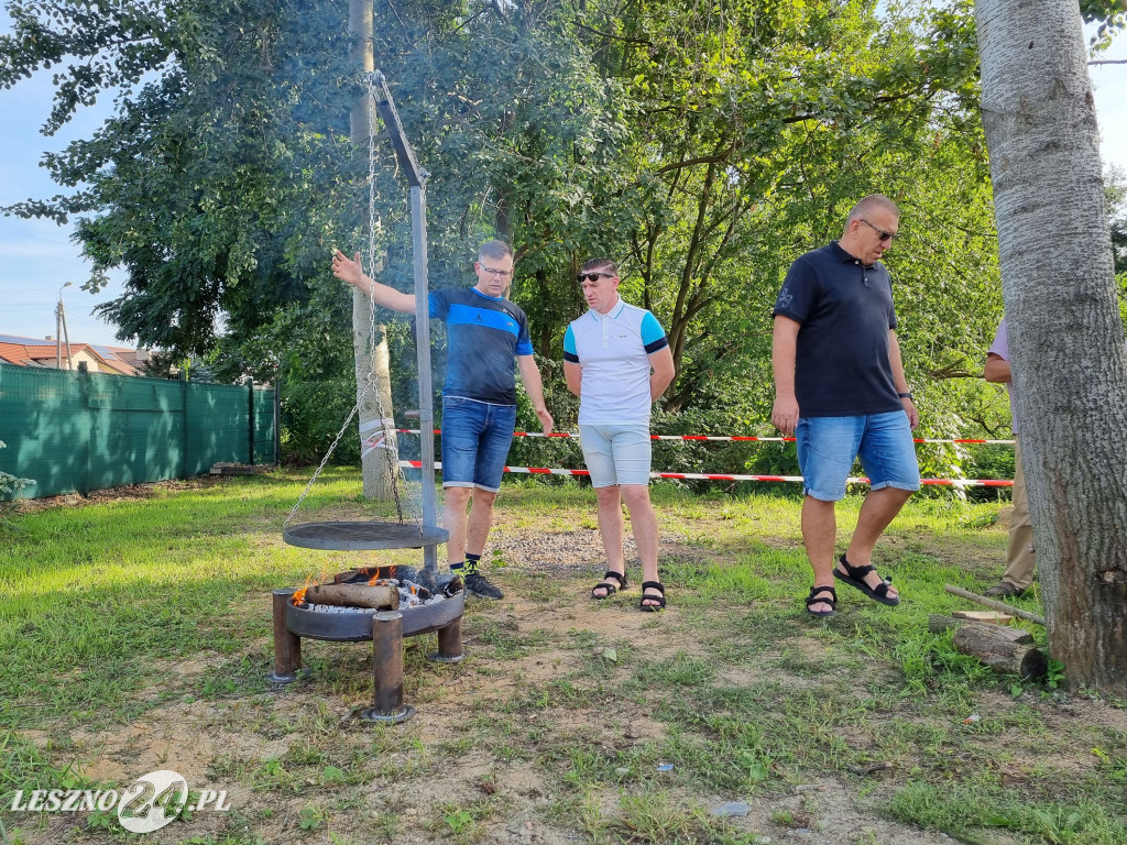 Przecięcie wstęgi na osiedlu w Rydzynie
