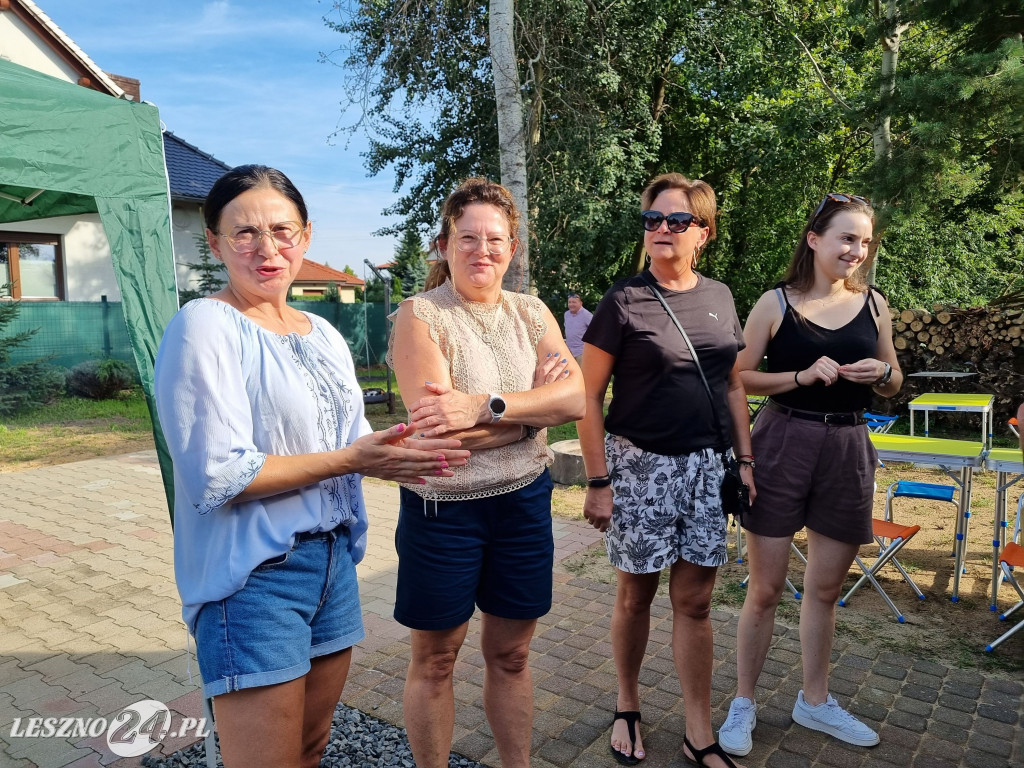 Przecięcie wstęgi na osiedlu w Rydzynie