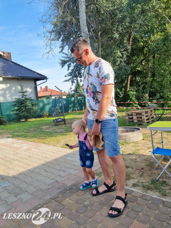 Przecięcie wstęgi na osiedlu w Rydzynie