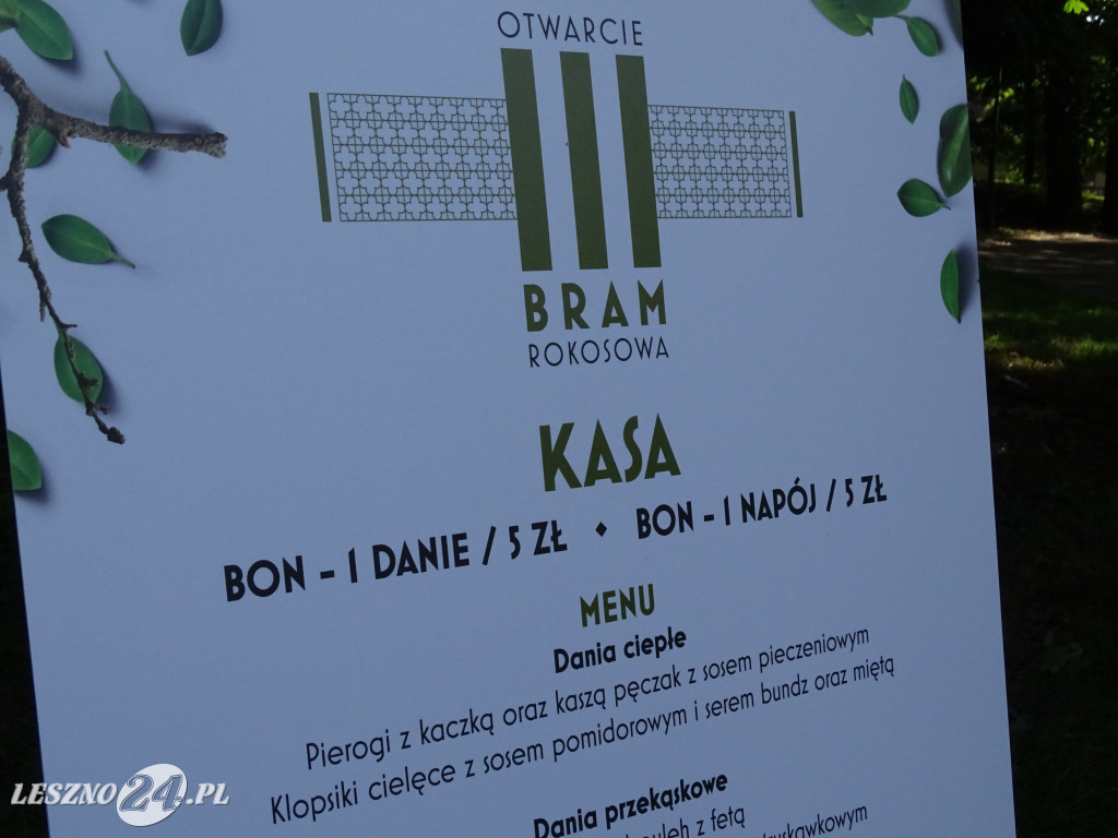 Otwarcie bram Zamku Wielkopolskiego w Rokosowie