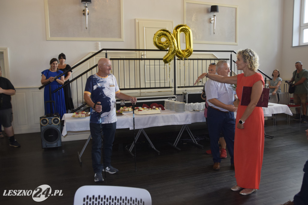 90-te urodziny najstarszego biegacza w regionie