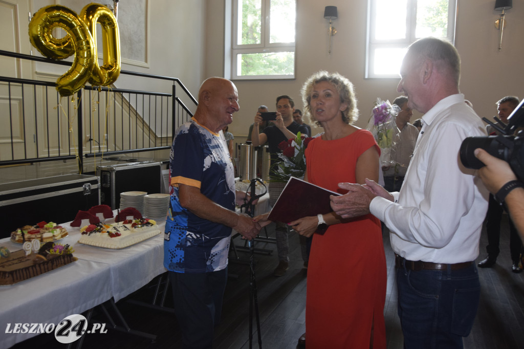 90-te urodziny najstarszego biegacza w regionie