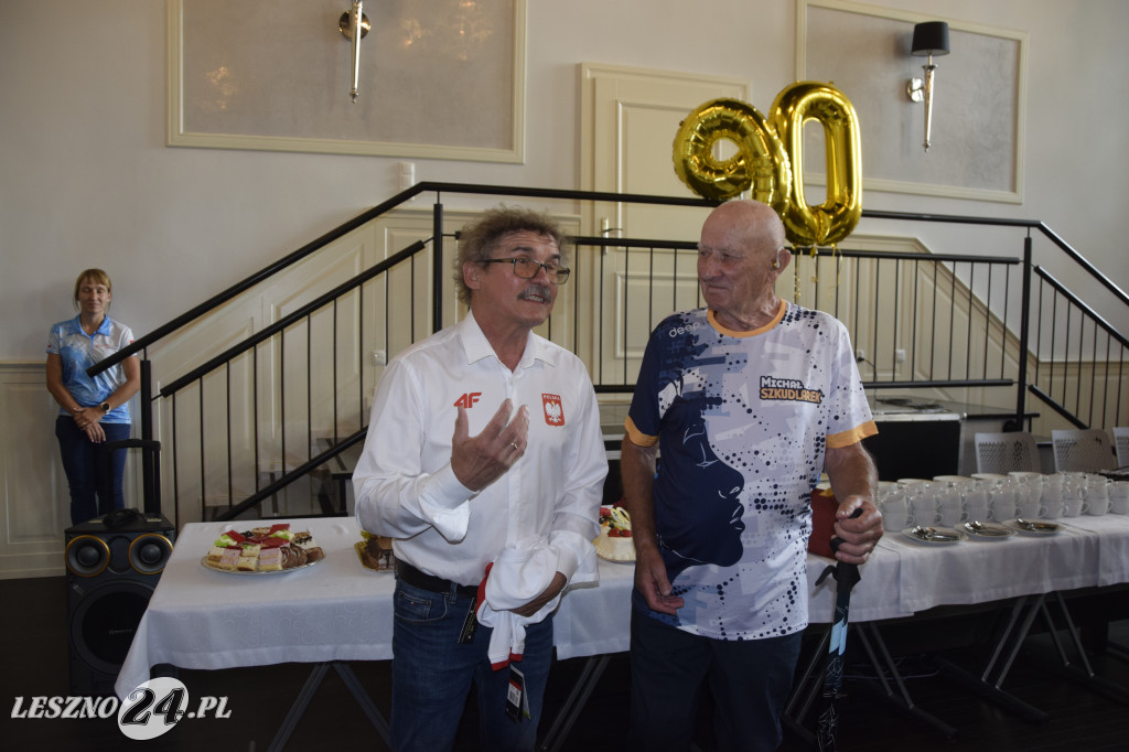 90-te urodziny najstarszego biegacza w regionie