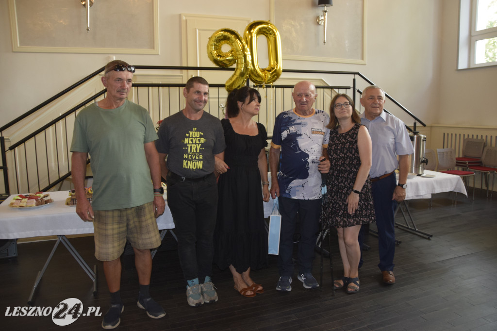 90-te urodziny najstarszego biegacza w regionie