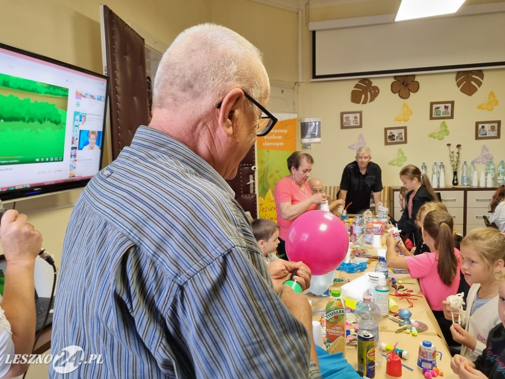 Warsztaty pokoleniowo w Jesiennym Uśmiechu