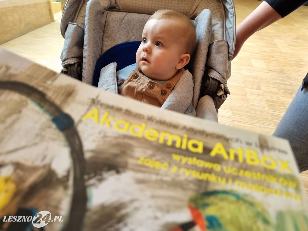 Wystawa Akademii ArtBOX w Lesznie
