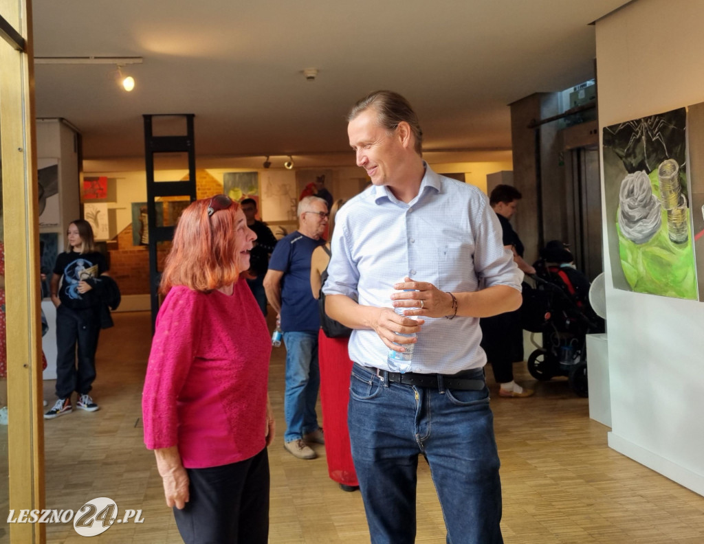 Wystawa Akademii ArtBOX w Lesznie