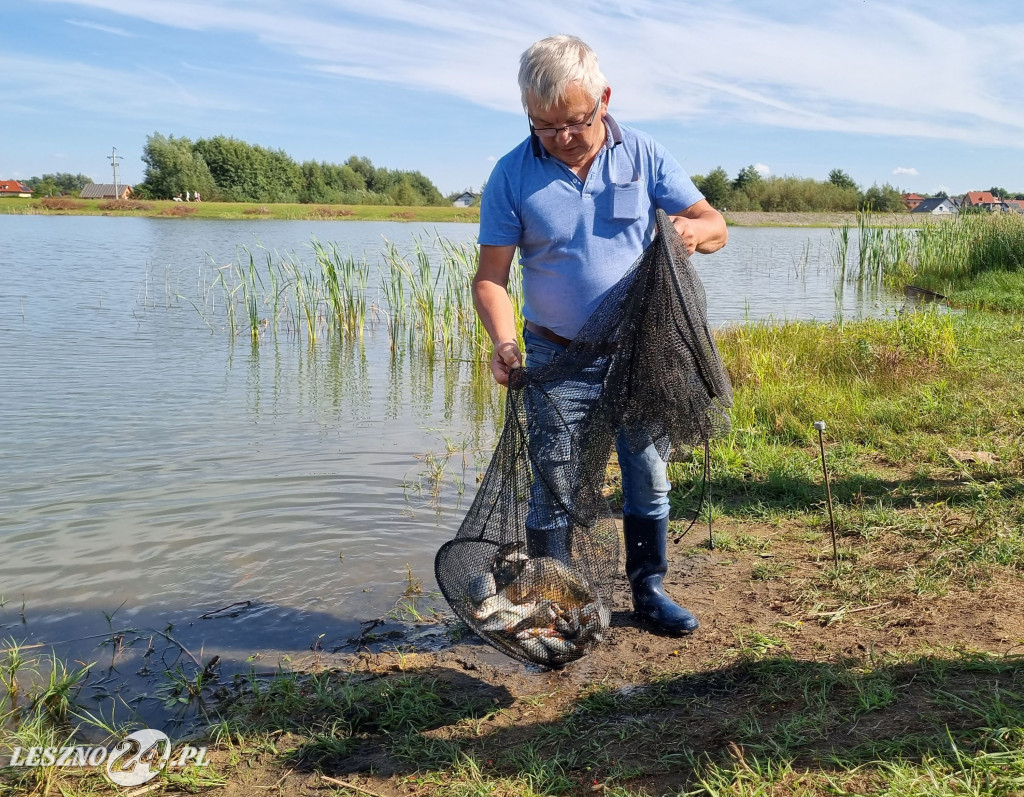 Wędkowali na 40-lecie Koła w Rydzynie
