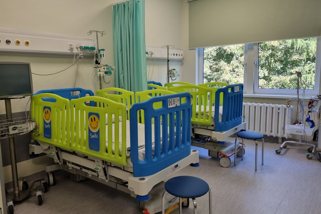 Oddział pediatryczny po przebudowie