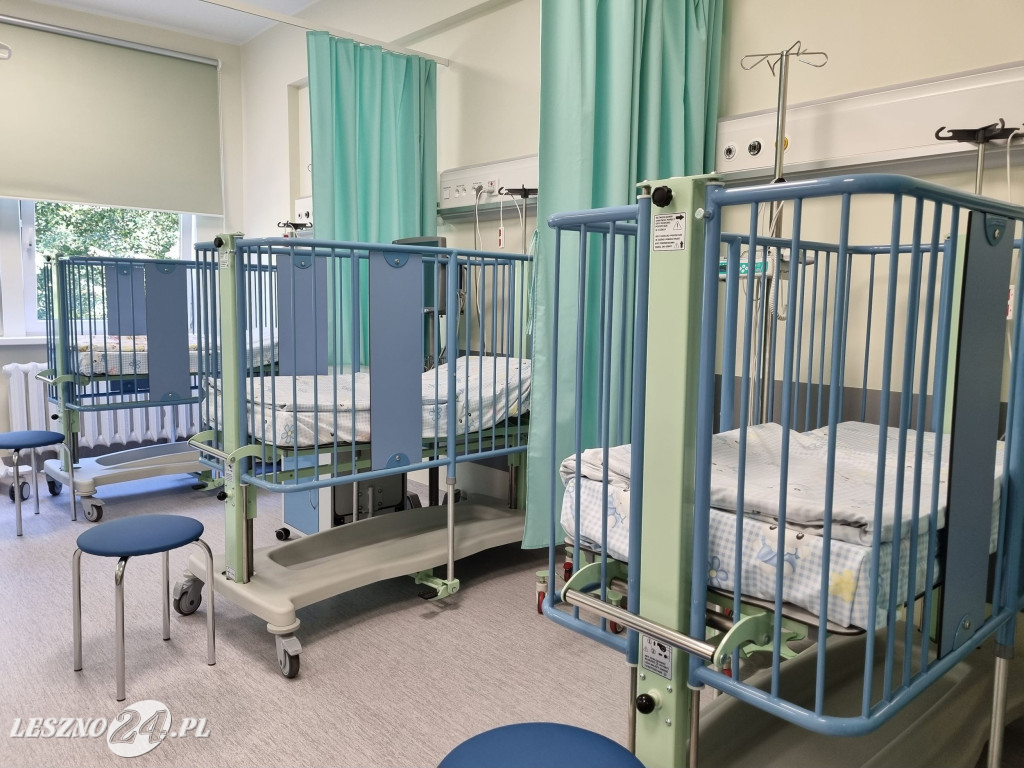 Oddział pediatryczny po przebudowie
