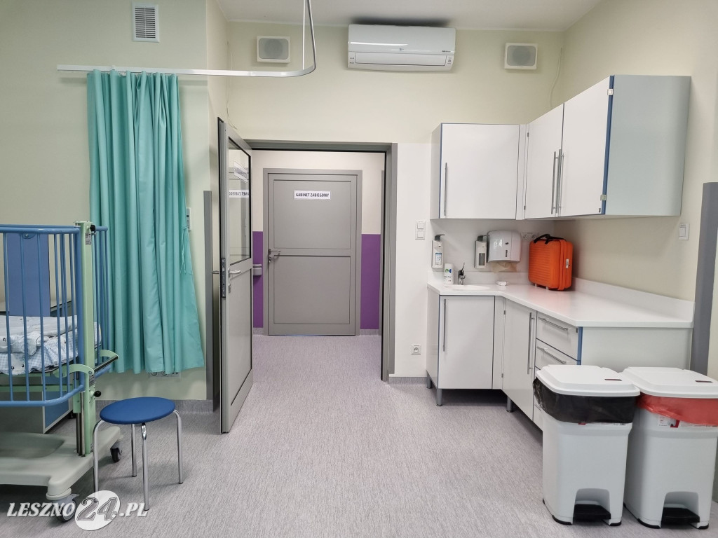 Oddział pediatryczny po przebudowie