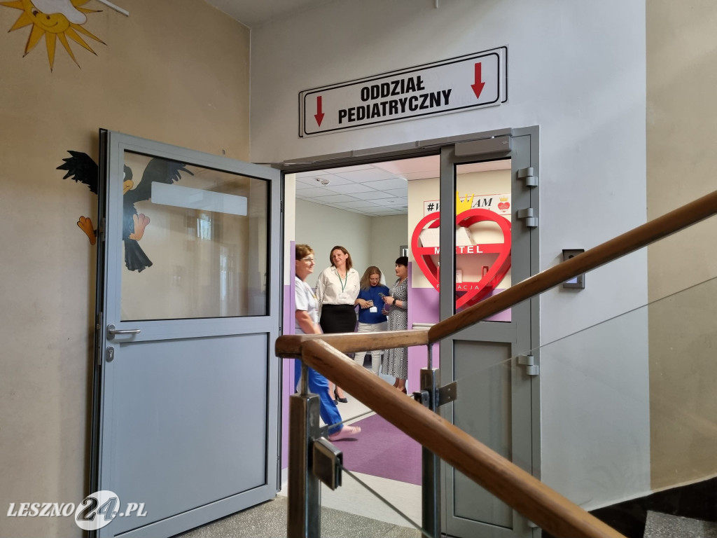 Oddział pediatryczny po przebudowie